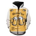 thumbnail image 1 of Sudadera con capucha y cremallera para hombre, diseño de festival de cerveza de dibujos animados, estilo Harajuku, gran oferta 2024, sudaderas de moda de gran tamaño, tops de primavera, estilo hip hop, 1 of 6