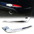 BAGUER For Mazda FOR CX5 20222024 Chrome Rear Bumper Reflector Trims