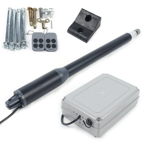 ChicHomey Reliable Automatic Gate Opener with 150KG Weight Capacity, Adjustable Speed, and Flexible Power Options Including Solar and AC