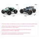 thumbnail image 3 of Automóvil de control remoto, 2.4 g de vehículo eléctrico recargable con motor sin escobillas 3 baterías, 52 km/h regalos de juguete de automóvil de alta velocidad párrico, 3 of 7