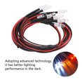 thumbnail image 4 of Rc Car Led Light Rc Led Light Rubber Metal 8Pcs 5Mm Headlights And Taillights Led Lights Rc Model Drift Car Sory, 4 of 8