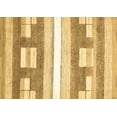 thumbnail image 1 of Ahgly Company Indoor Rectangle Abstract Brown Modern Area Rugs, 6' x 9', 1 of 4