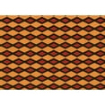 thumbnail image 1 of Ahgly Company Machine Washable Indoor Rectangle Transitional Orange Area Rugs, 2' x 3', 1 of 7