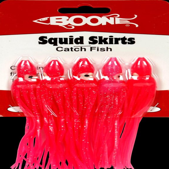 Boone Skirt Buster Fishing Lure Skirts, 5-Pack