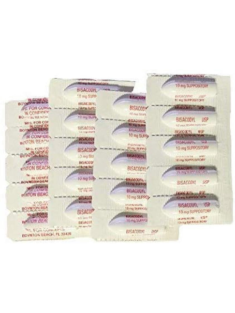 SOMABITO SOMAnoGUIBELT ソマビト ガイベルト4本 Magic Bullet Suppositories, Bisacodyl 10mg Laxative, Water Soluble