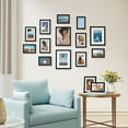 thumbnail image 3 of 15-Pack Multi-Size Picture Frames for Wall or Tabletop Display, Gallery Frame Set with 8x10, 5x7, 4x6 Sizes, Black, 3 of 8