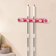 thumbnail image 4 of Fasiaou 4 Racks Mop and Broom Holder Wall Mount, Self Adhesive Heavy Duty Broom Hanger Organizer Storage Tool Racks for Kitchen Garden Laundry Garage, 4 of 6