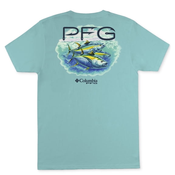 Columbia Men's Dean Graphic T-Shirt Blue Size Small