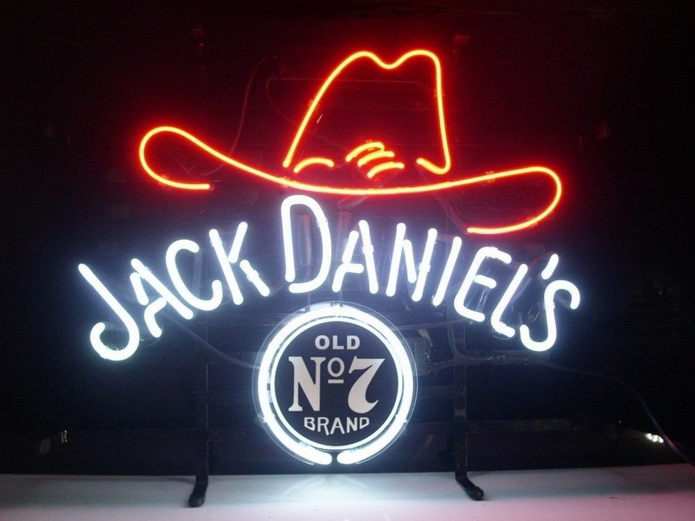 7 old whiskey Beer Bar Decor Display Neon Light Sign Gift Neon Sign With No 