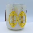 thumbnail image 4 of Mall of Style - Football Earrings Women - Football Earrings - Football Jewelry (Dandelion Yellow), 4 of 8