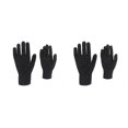 thumbnail image 1 of Guardurnaity Guantes de punto, accesorio de ropa térmica de invierno, calentadores de manos para niñas, pantalla táctil, guantes para exteriores Negro 2Conjunto, 1 of 6