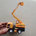 thumbnail image 4 of 4Pcs Truck Toy Simulation Hand-eye coordination Plastic Pull Back Truck Car Gift for Children, 4 of 8