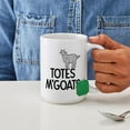 thumbnail image 4 of CafePress - Totes M'goats Mugs - 15 oz Ceramic Large White Novelty Mug, 4 of 6