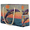 Multicolour 1, variant on Floral Cow Tote Beach Bag for Women Ladies Large Zipper Beach Bags Waterproof Sandproof Sports Gym Swim Pool Travel Bag