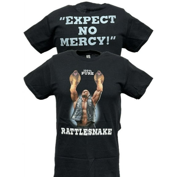 Stone Cold Steve Austin Expect No Mercy Rattlesnake Hands T-shirt
