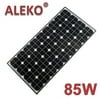 ALEKO Solar Panel Monocrystalline 85W for any DC 12V Application (gate opener, portable charging system, etc.)