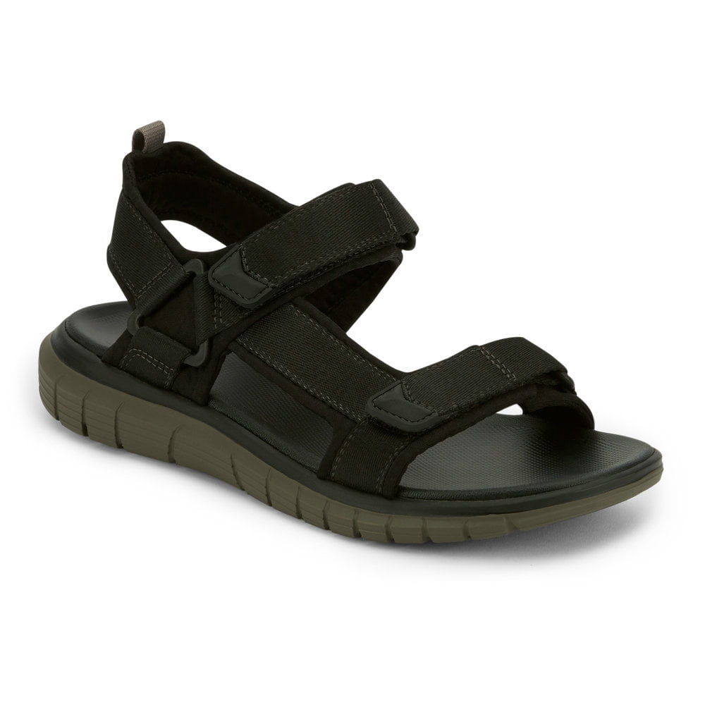 Quiksilver Mens Coastal Oasis II Sandals - Black/Brown - 7 