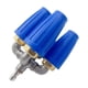 thumbnail image 3 of Boquilla de pulverización giratoria a presión de 1/4" Conector de acero inoxidable de conexión rápida para Azul, 3 of 9
