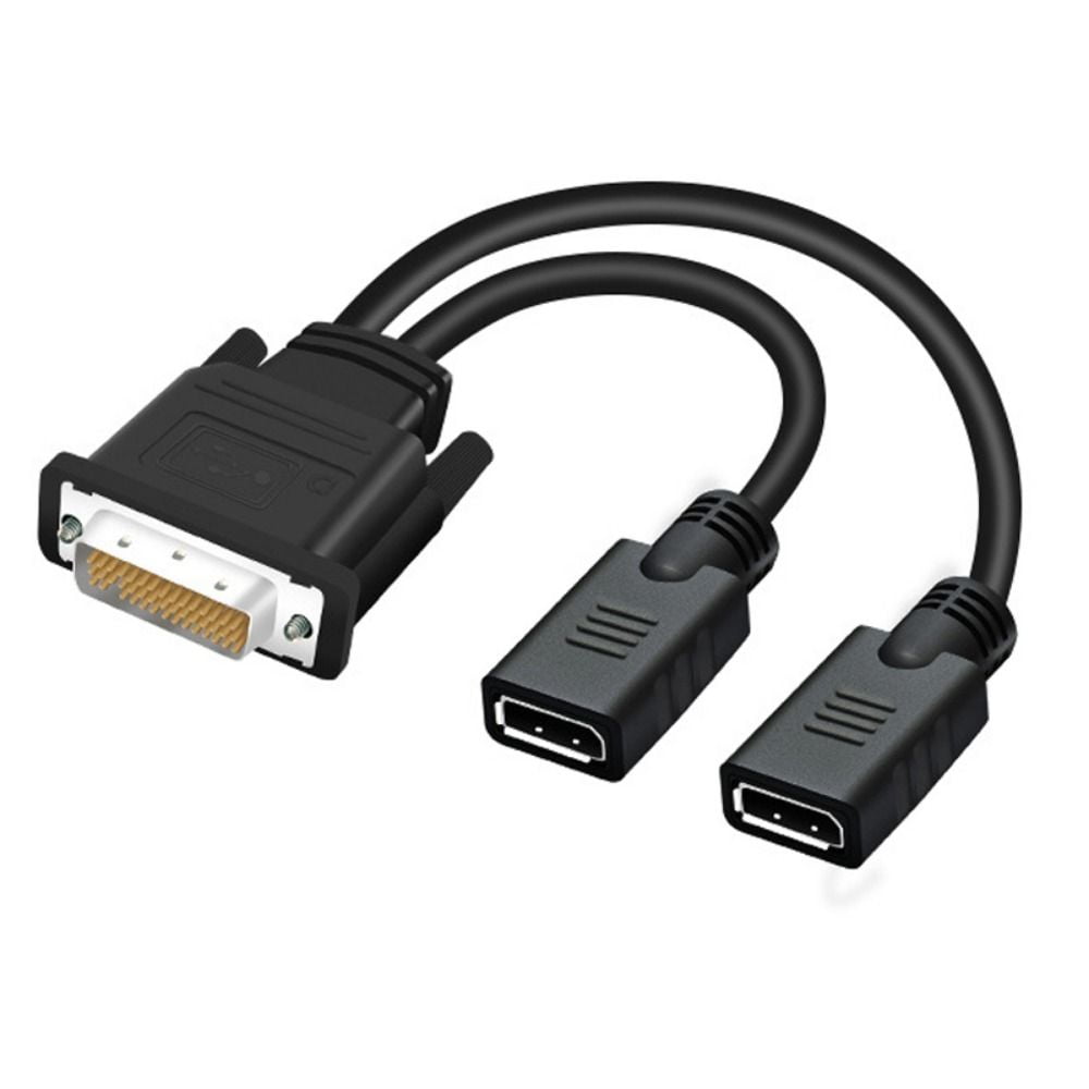 for Computer Monitor Adapter Extension Cord Cable Dual DP DMS 59 Pin to