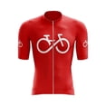 thumbnail image 1 of Bike Forever II Maillot de Cyclisme Rouge - P, 1 of 3