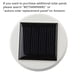 thumbnail image 5 of Luces de jardín LED con bola de cristal que cambian de color, luces de mesa solares recargables, luces nocturnas solares impermeables al aire libre, lámparas de césped brillantes para decoraciones,, 5 of 7