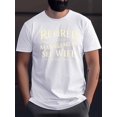 thumbnail image 1 of Men's Summer T-shirt, Retired Under New Management Graphic Print Short Sleeve Tees Trend Casual Tops for Daily Life, Big & Tall Guys, 1 of 6