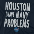 thumbnail image 2 of NASA T-Shirt The Houston Can'T Help Unisex Graphic Tee for Men & Women, 2 of 7
