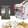 thumbnail image 5 of TOPCHANCES 550W Electric Pasta Maker, Automatic Noodle Machine, 2-in-1 Heavy Duty Stainless Steel Dough Roller Pressing Machine (Noodle Width: 2mm/6mm), 5 of 9