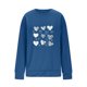 thumbnail image 2 of TaTaai Lover's Day Floral Print Round Neck Sweatshirt, Women's Festive Winter Top, Valentine Christmas Gift, Cozy Blouse for Holiday Party Gift, 2 of 4