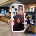 thumbnail image 3 of Funda de silicona para teléfono móvil iPhone, carcasa con diseño de Uchiha Itachi Pain, para modelos 16, 15, 14, 13, 12, 11 Pro Max, 16, 15, 14, 8, 7 Plus, X, XS Max, N-NARUTO, 3 of 5