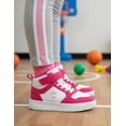 thumbnail image 3 of Tenis Urbano Para Niña Charly® Color Blanco Fiusha 15-21.5 blanco 15.5, 3 of 10