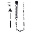 thumbnail image 2 of Wright Galvanized Black Steel Spring & Chain Door Retainer 1 pk, 2 of 3