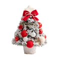 thumbnail image 1 of Mini árbol de Navidad con luz, decoración de mesa, manualidades en miniatura para fiestas. 35 cm 1378 pulgadas, 1 of 9