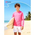 thumbnail image 2 of PatPat Boy T Shirts Kids Long Sleeve Solid Crew Neck Tops 15-16Y, 2 of 6