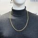 thumbnail image 2 of 10K Solid Yellow Gold 4.5mm Diamond Cut Rope Chain 18&quot;-28&quot;, 2 of 8