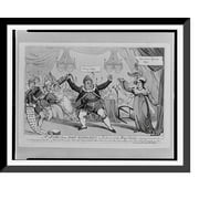 Historic Framed Print, A scene from Don Giovanni as perform'd at the Kings Theatre, 17-7/8" x 21-7/8"