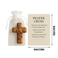thumbnail image 2 of Pocket Hug Prayer Cross Card Gift, Wooden Comfort Companion for Daily Inspiration, Thoughtful Keepsake for Faith & Distance, 2 of 4