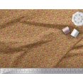 thumbnail image 2 of Soimoi Polyester Crepe Fabric Coke & Burger Food Printed Fabric 1 Yard 52 Inch Wide, 2 of 3
