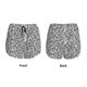 thumbnail image 3 of Balery Weave Geometric Pantalones cortos deportivos para mujer con forro y dos bolsillos, elásticos, para entrenamiento, gimnasio, yoga-Large, 3 of 7