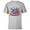 Athletic Heather, variant on The Lion King Simba Timon Pumbaa Holiday Vibes - Short Sleeve T-Shirt for Kids - Customized-White