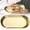 Gold, variant on Horplkj Metal Tray, Silver Serving Tray, Oval Serving Tray, Shiny Metal Tray For Home Kitchen Silver 26*11cm