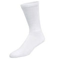 thumbnail image 5 of 6 Pairs of Premium Women’s White Soft Breathable Cotton Crew Socks, Non-Binding & Comfort Diabetic Socks (Fits Shoe Size 6-11), 5 of 6