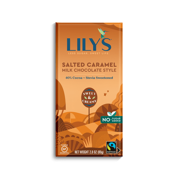 Lily's 40% Chocolate Bar -Salted Caramel