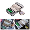 thumbnail image 1 of Escala de fuerza Precisión Plato giratorio Fono LP Stylus Force Escala digital Medidor de presión Balance electrónico Mecanismo 0.005 g Precisión 5 dígitos Pantalla LCD con una bolsa de almacenamiento Tomshoo Escala de fuerza, 1 of 6