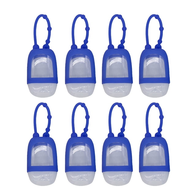 8 fundas de silicona para perfume, fundas de silicona de doble cara para botellas.