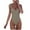 Green, variant on Efsteb Women Swimsuits Monokini Clearance Solid Color Tummy Control One Piece Swimsuit Slim Bathing Suits Swimwear Beachwear Black L