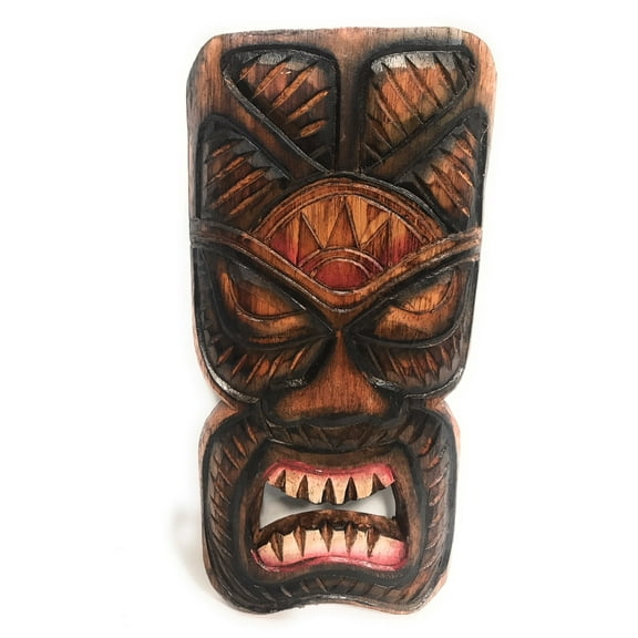 Money Tiki Mask Shield 8" Plaque - Pop Art Culture | #Dpt514830