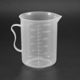 thumbnail image 4 of Measuring Jug 250mL Graduated Beaker Clear White Plastic Cup, 4 of 5