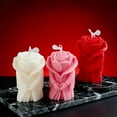 thumbnail image 6 of Romantic Rose Couple Aromatherapy Candle - Handcrafted Scented Candle with Floral Design, for Valentine's Day, Weddings, Anniversary Gifts & Home Decor, 6 of 7