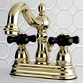 thumbnail image 2 of Kingston Brass KB1602PKX 4 in. Centerset Bathroom Faucet, Polished Brass, 2 of 4